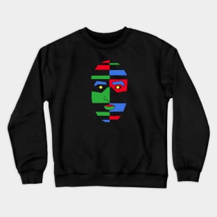 Fractured portrait - Matthew Crewneck Sweatshirt